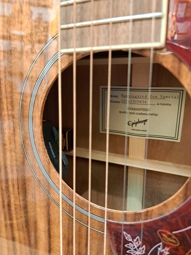 Epiphone Hummingbird Koa Top 2